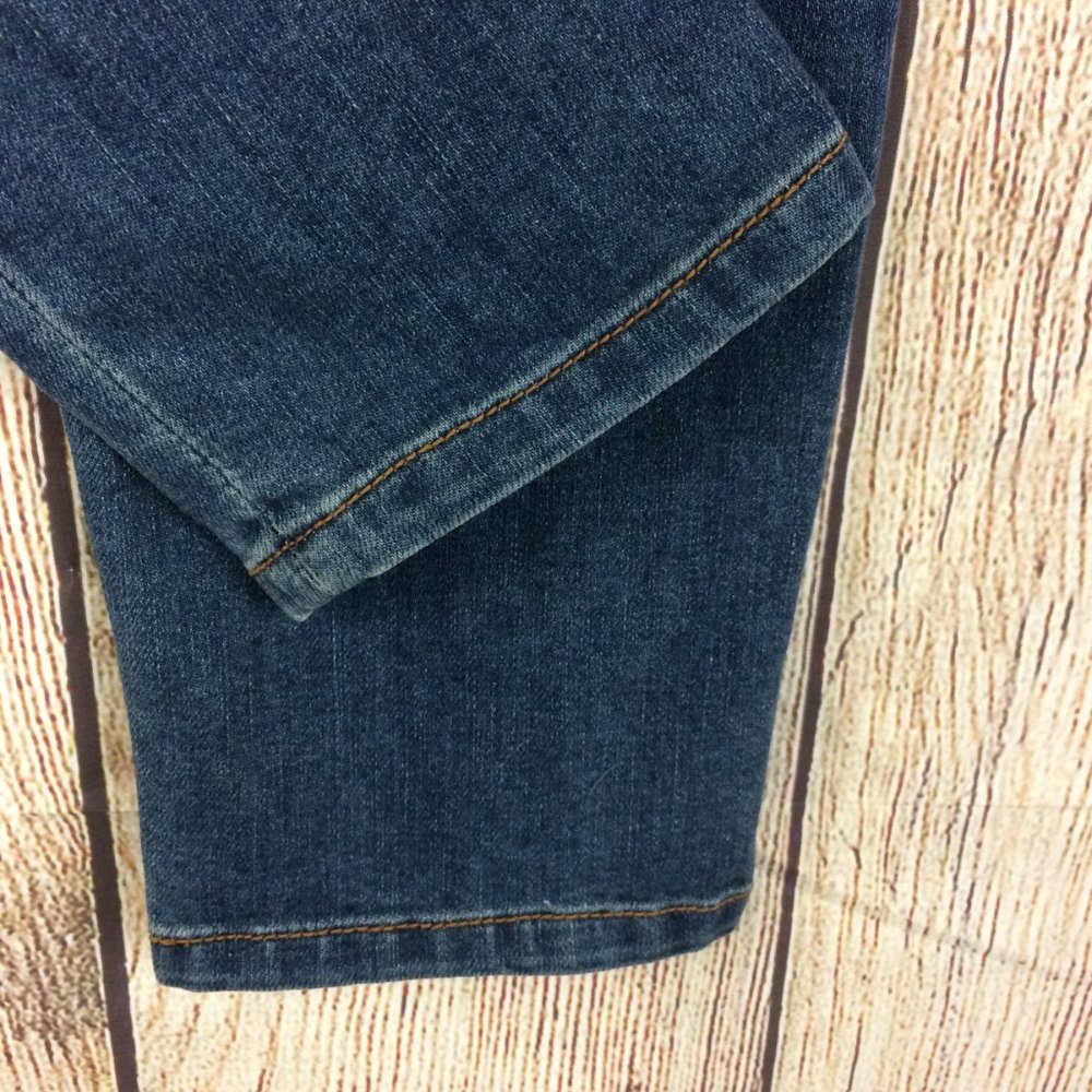 **SOLD** #5087 Destructed Skinny Denim Jeans Sz 6 - Picture 3 of 8